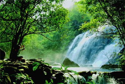 广西贺州十八水原生态景区