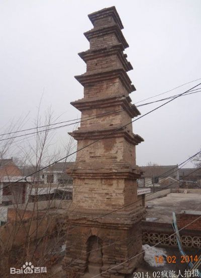 北阳城砖塔